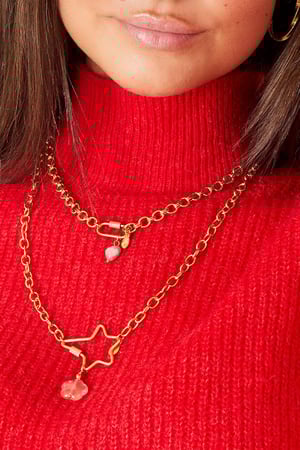 Collar de acero inoxidable Plata h5 Imagen3